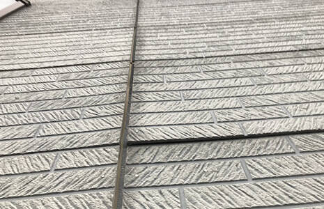 サイディングの浮きの写真