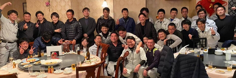 働く人たちの写真