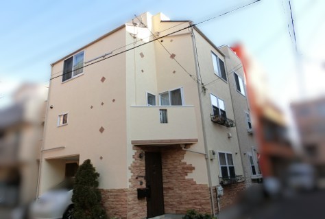 外壁塗装工事後の写真